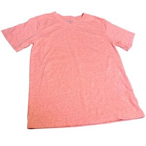 The Children's Place Boys Peach Heathered Short Sleeve T-Shirt Size‎ M (7/8)